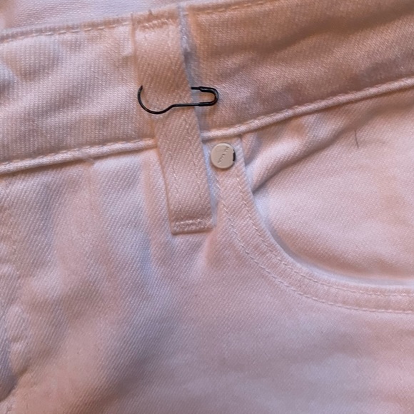 White crop skinny jeans size 10 NEW - Picture 8 of 8